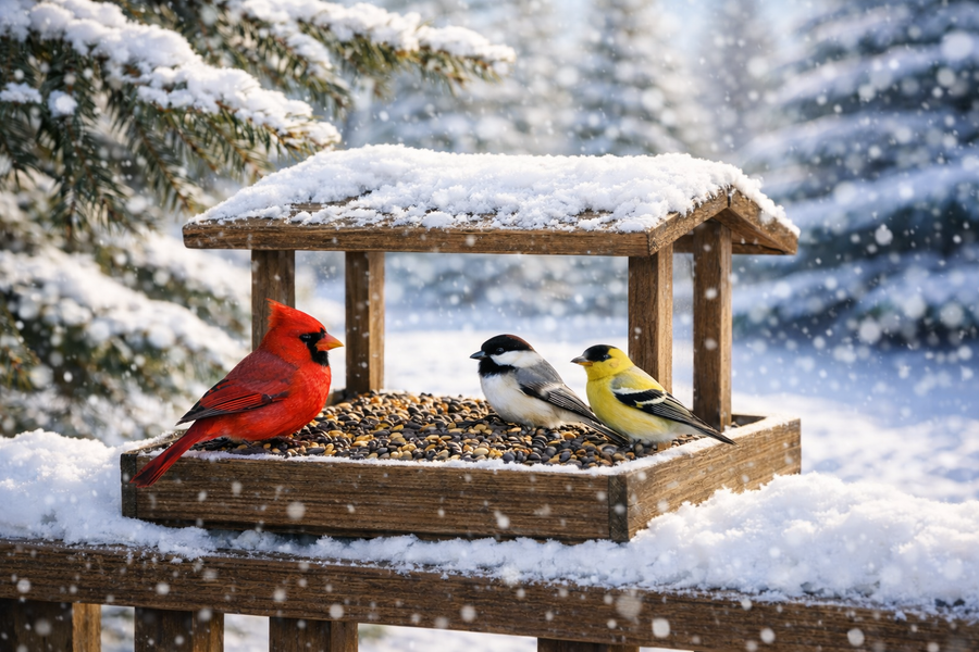 Attracting Birds to Your Feeders All Winter Long: Simple, Relaxed Tips for a Happier Backyard