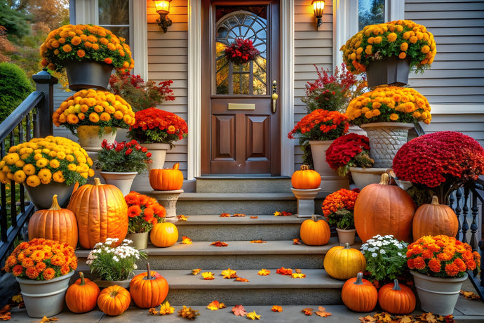 Cozy Up Your Home: Fall Decorating with Fall Flowers, Gourds, and Pumpkins