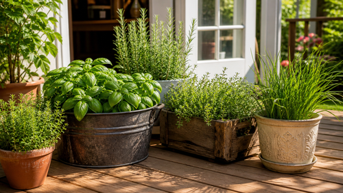 The Best Herbs to Grow in Containers This Summer — And How to Keep Them Happy With Minimal Effort