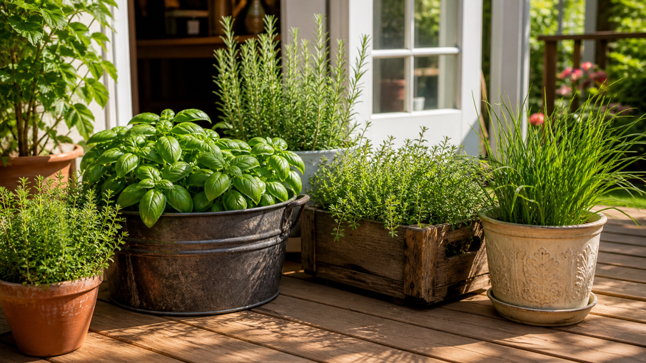 The Best Herbs to Grow in Containers This Summer — And How to Keep Them Happy With Minimal Effort