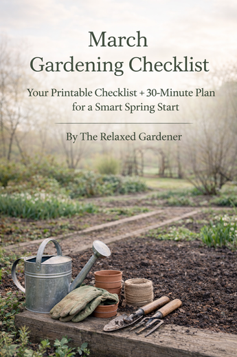 March Gardening Checklist