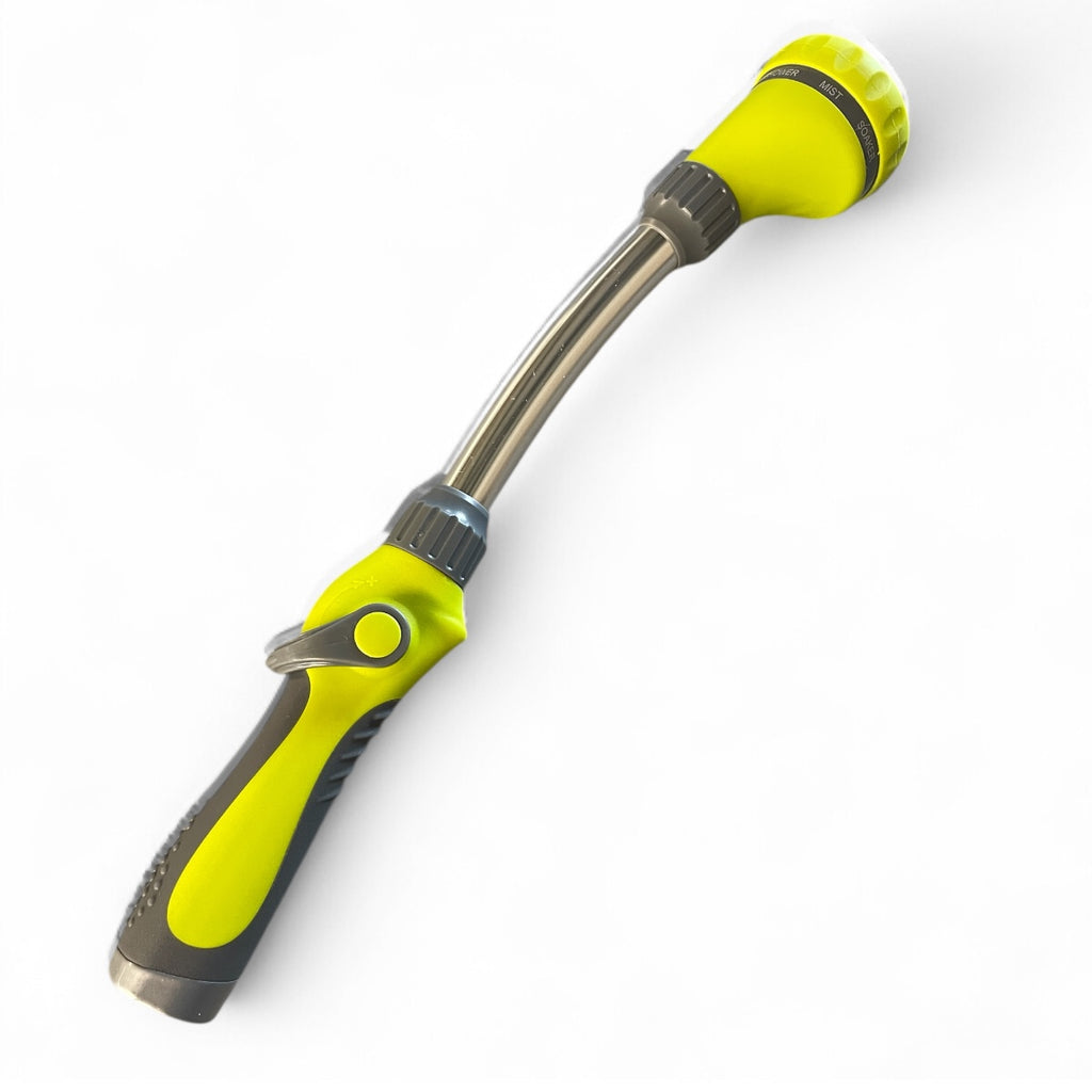 Green and black watering wand